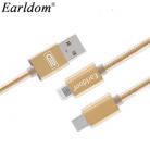 Earldom  Real 2 in 1 USB Lightning Cable